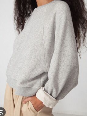 BOHÈME Goods The Raglan Sweatshirt Gray size 1